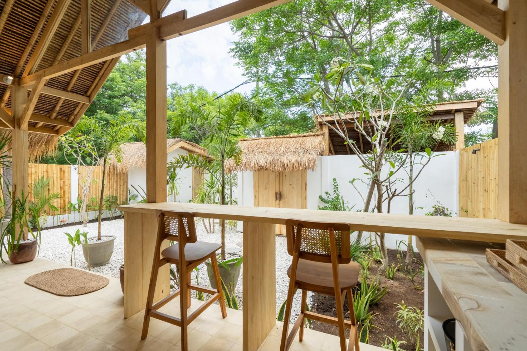 Villa Kelapa Kucing Gili Air Eksteriør billede