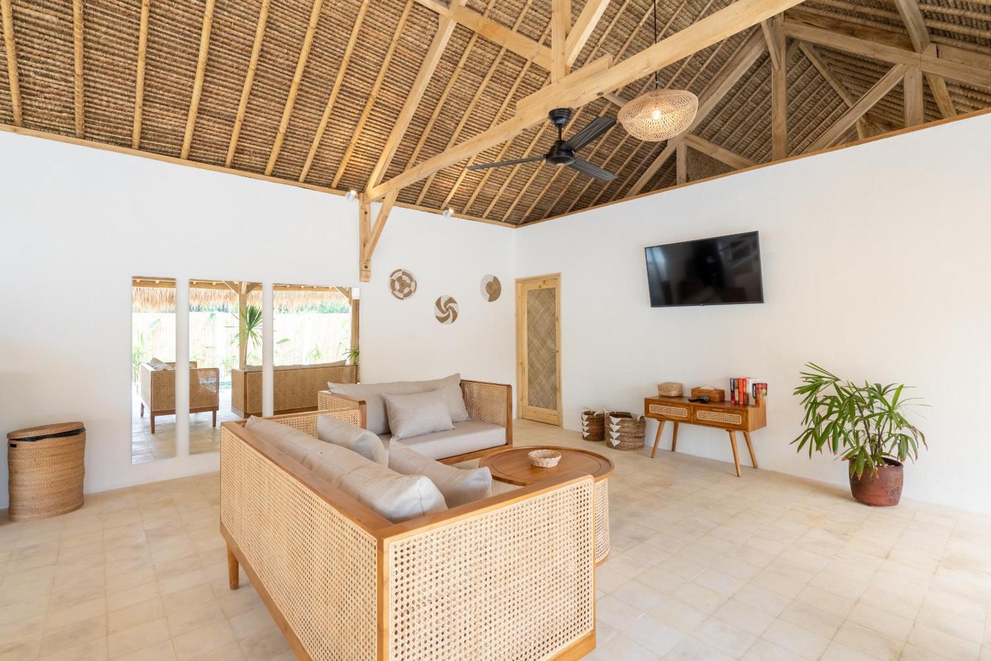 Villa Kelapa Kucing Gili Air Eksteriør billede