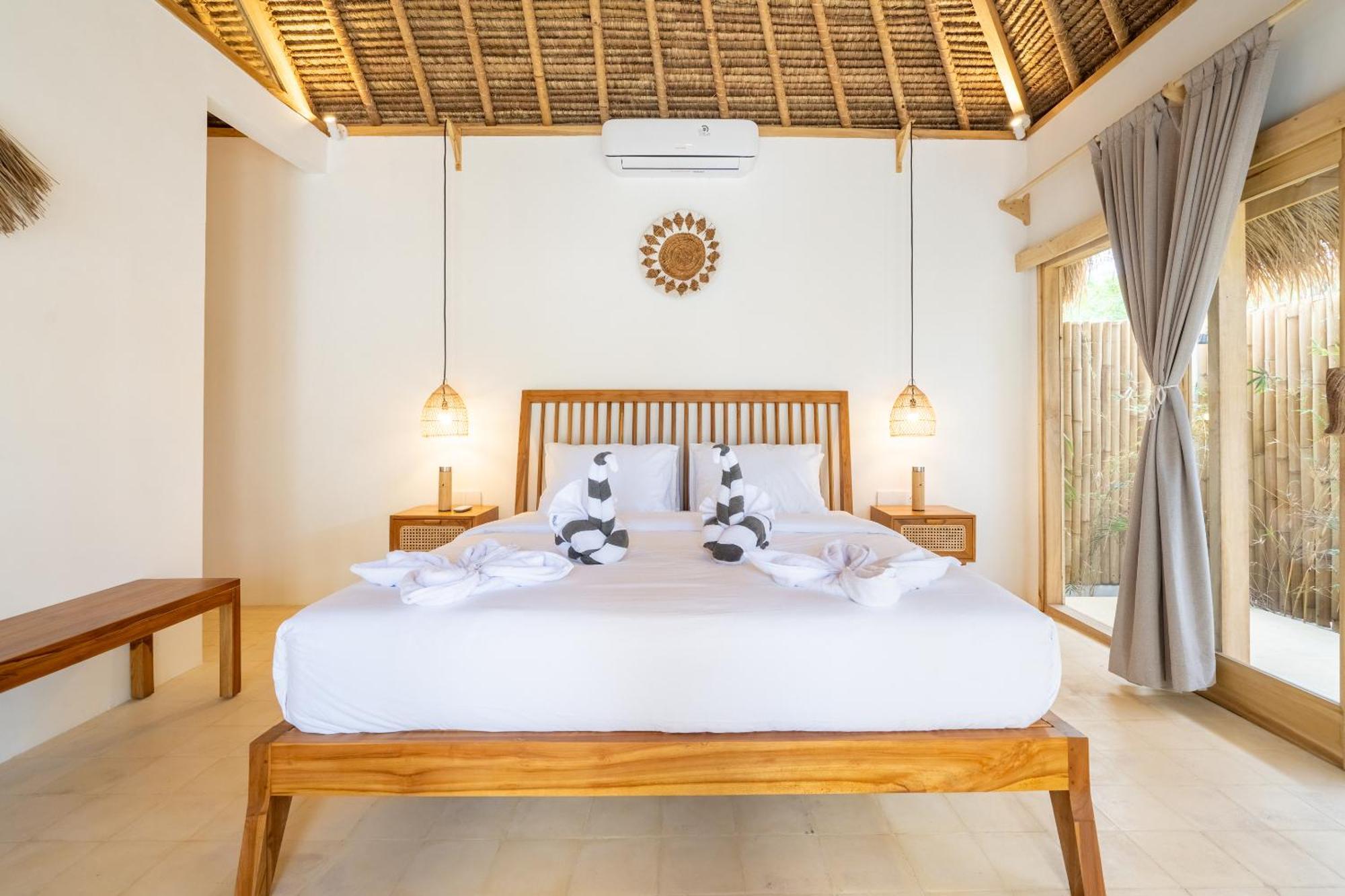 Villa Kelapa Kucing Gili Air Eksteriør billede