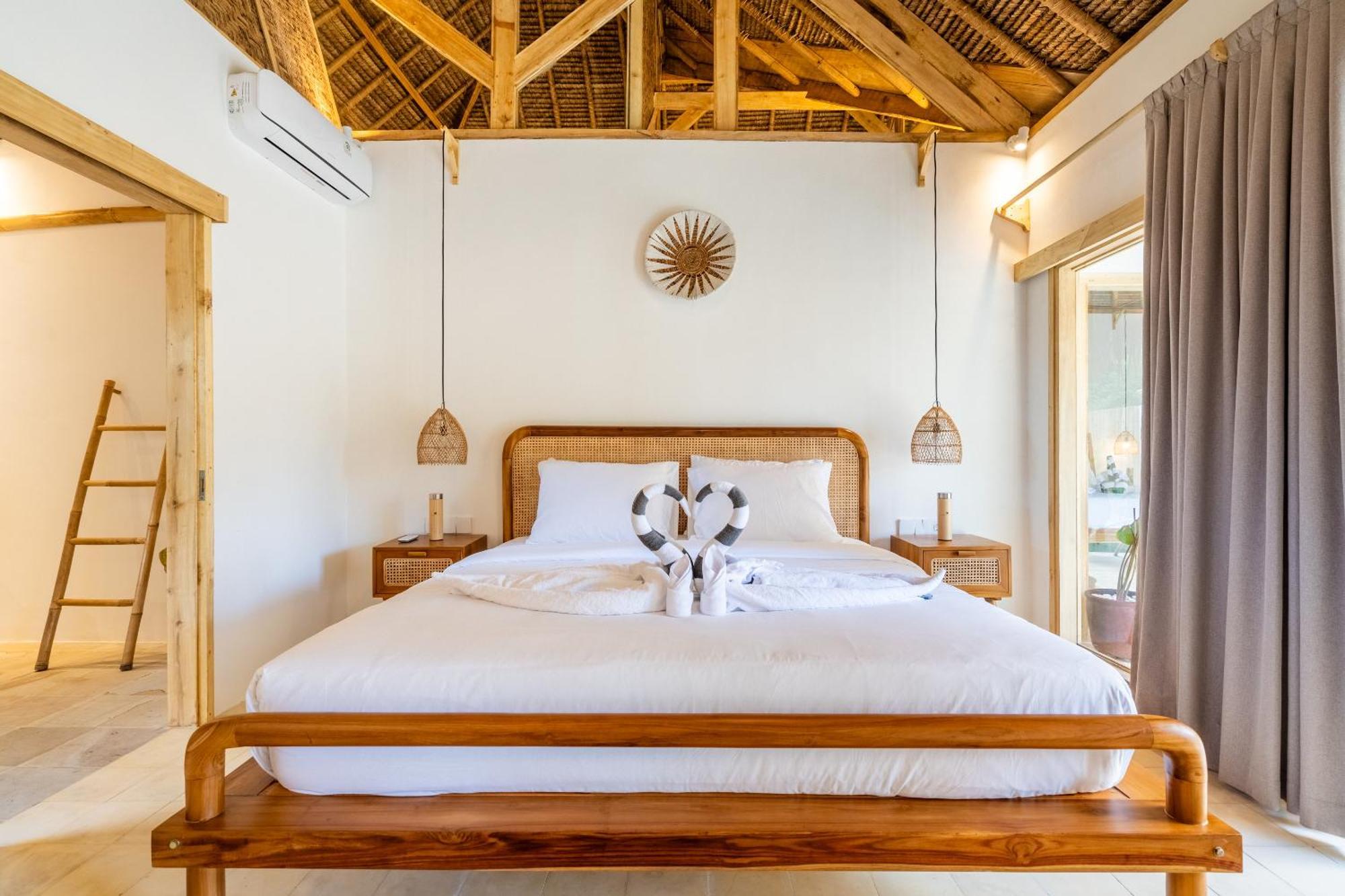 Villa Kelapa Kucing Gili Air Eksteriør billede