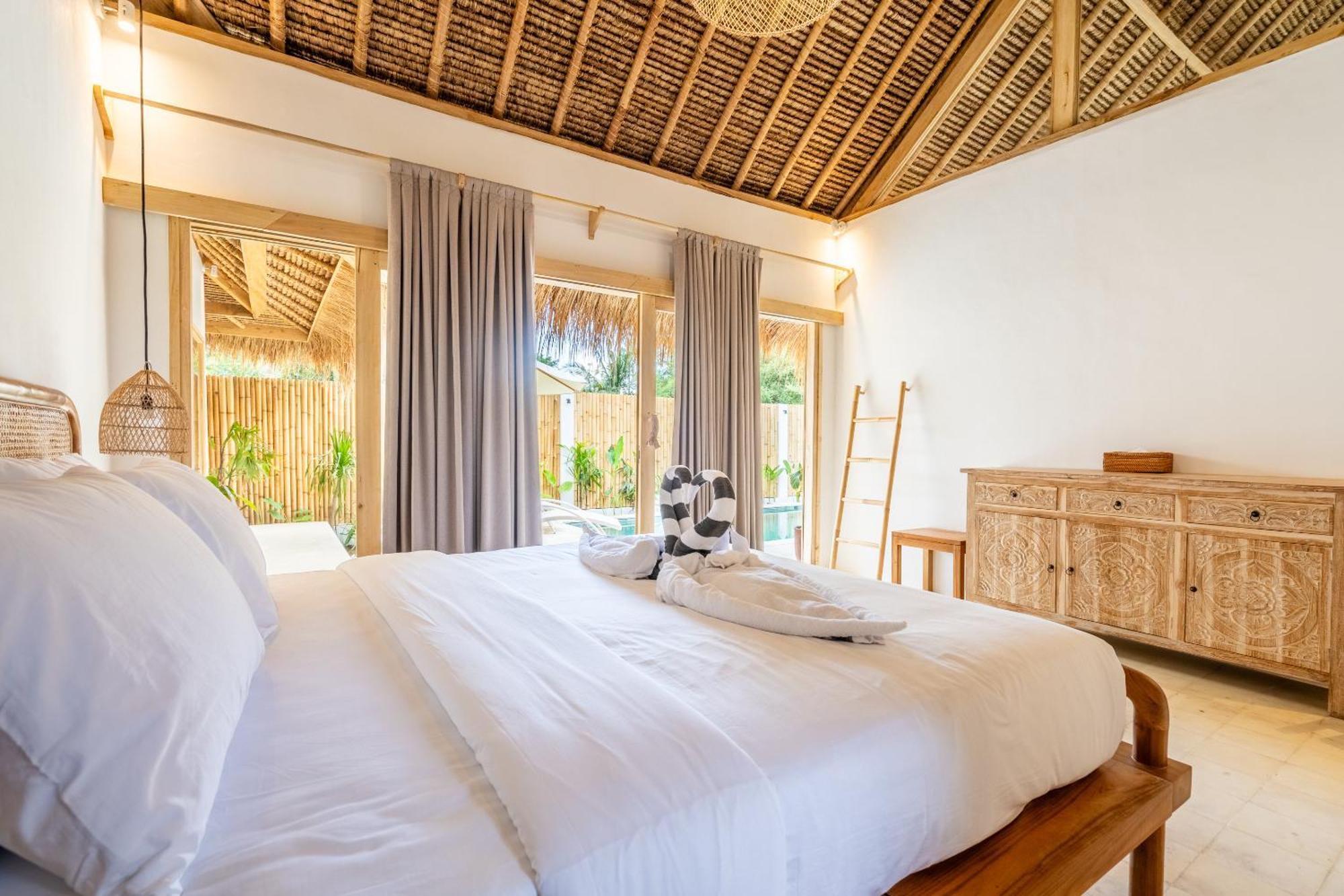 Villa Kelapa Kucing Gili Air Eksteriør billede