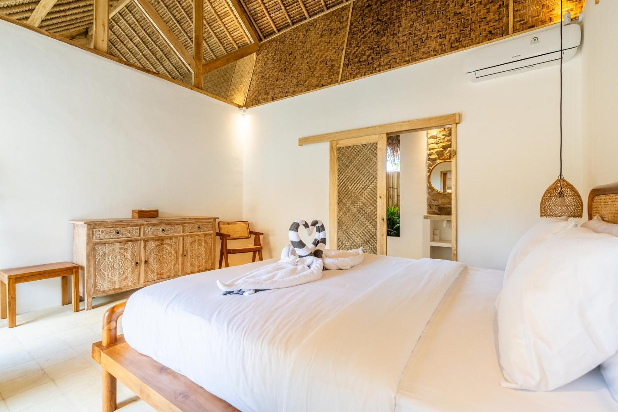 Villa Kelapa Kucing Gili Air Eksteriør billede