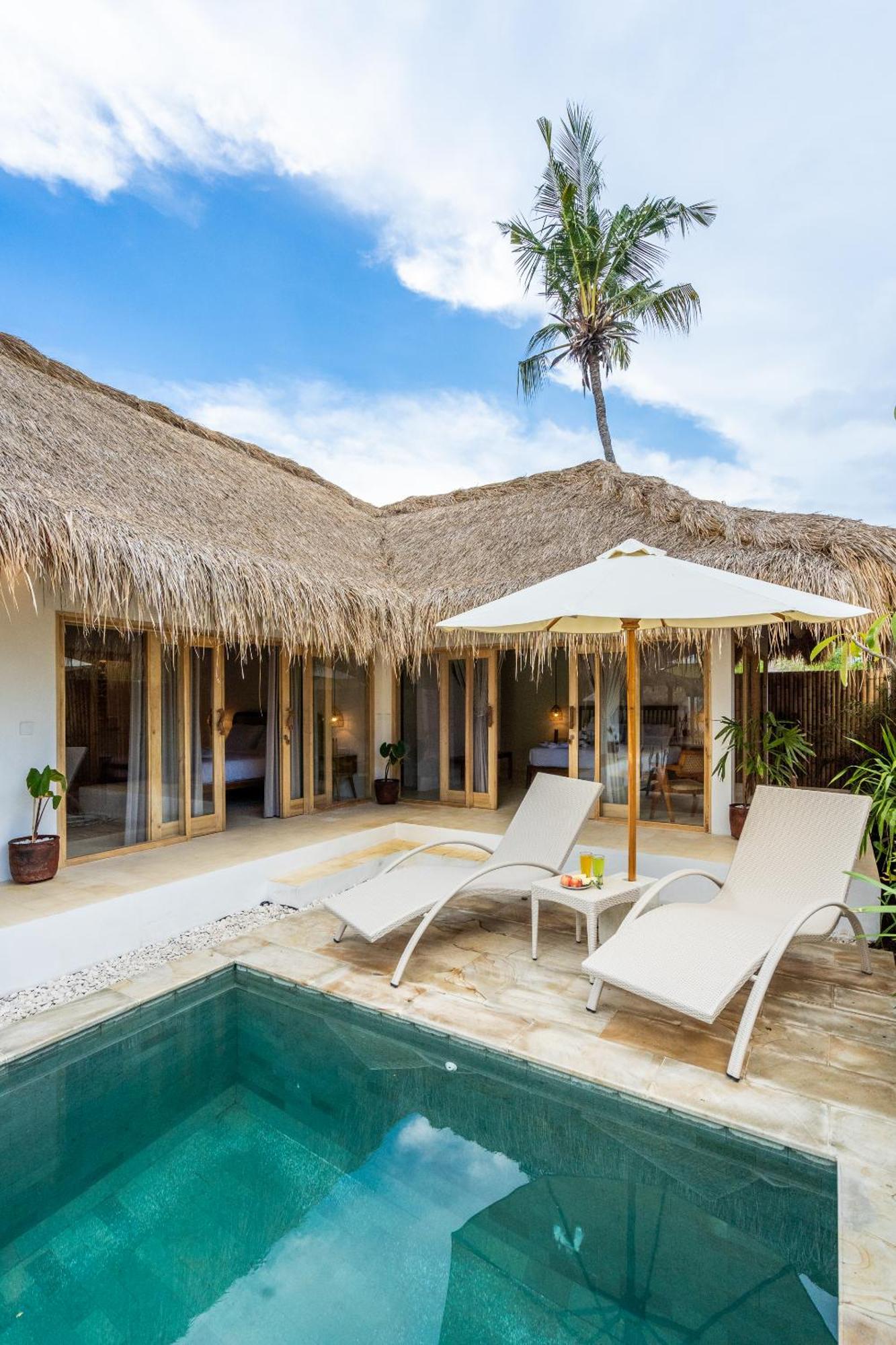 Villa Kelapa Kucing Gili Air Eksteriør billede