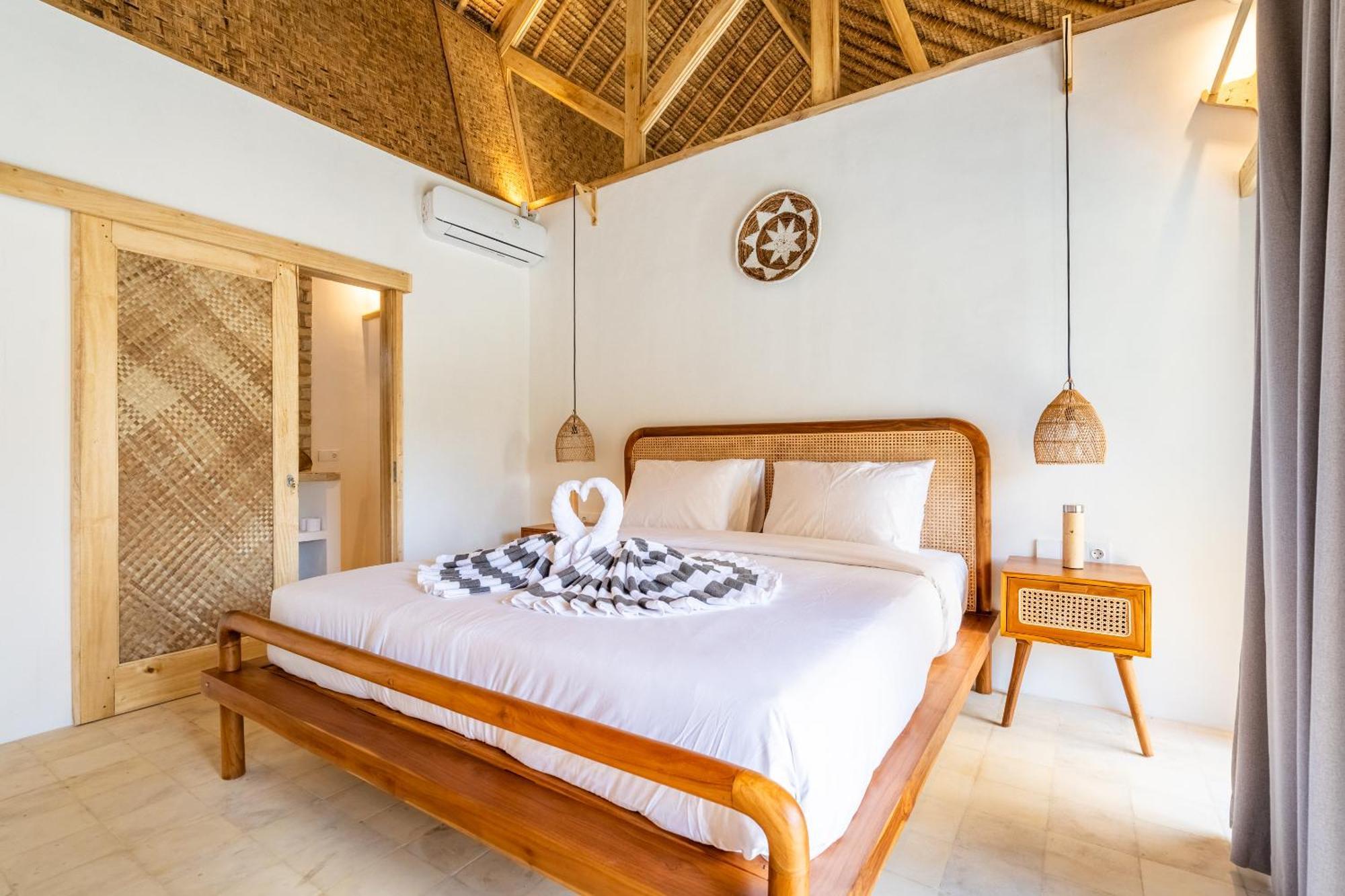 Villa Kelapa Kucing Gili Air Eksteriør billede