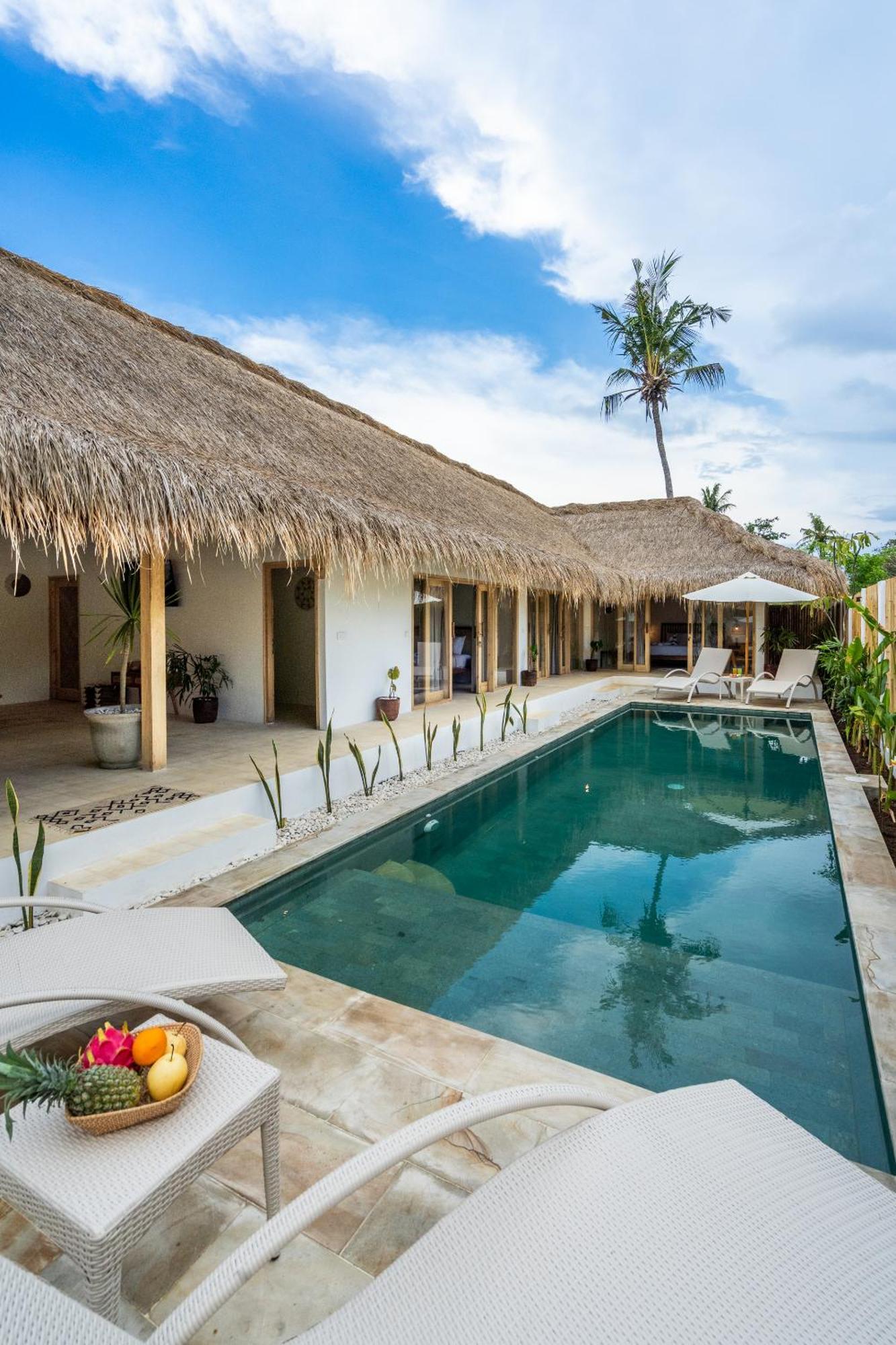 Villa Kelapa Kucing Gili Air Eksteriør billede