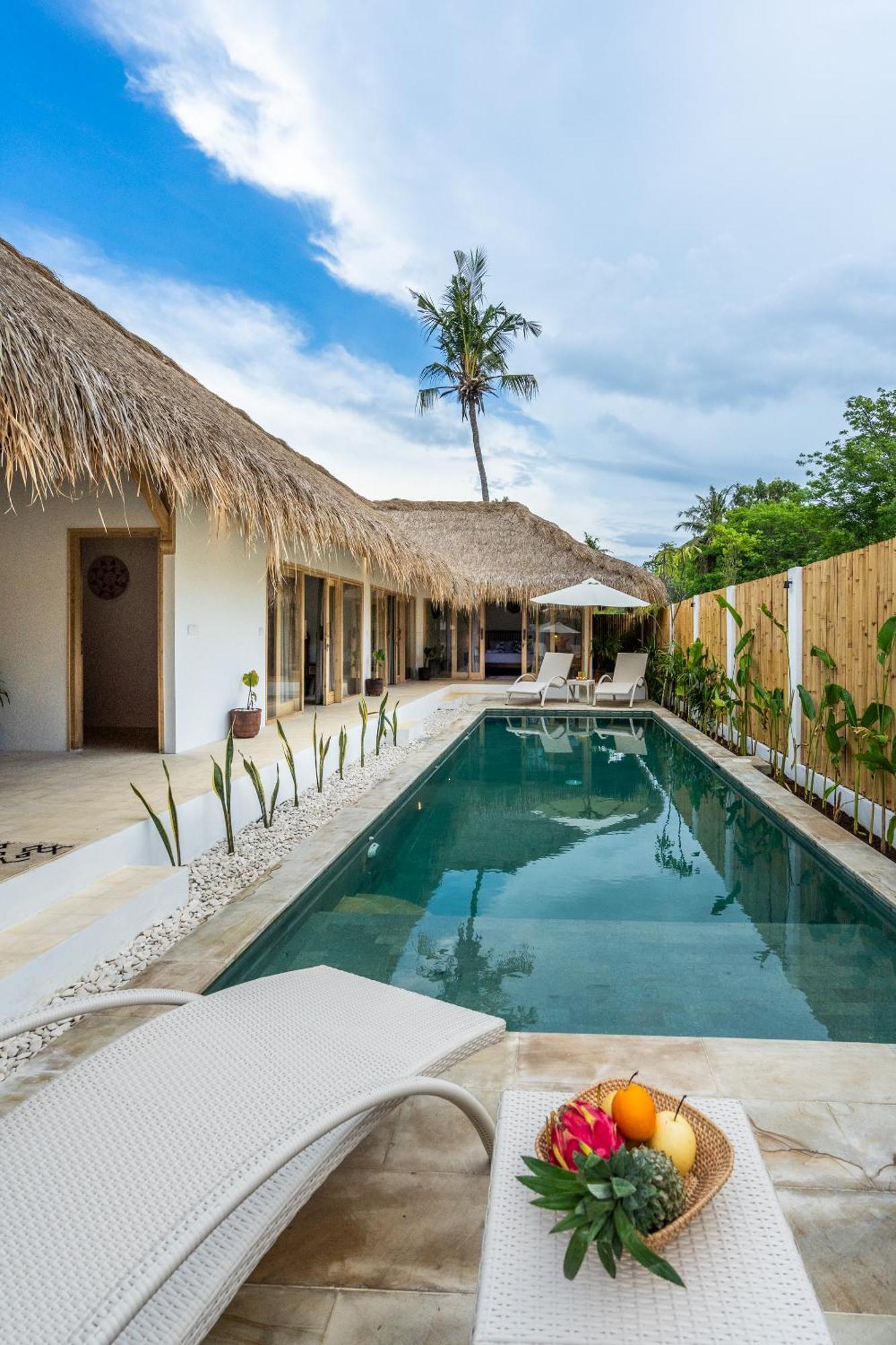 Villa Kelapa Kucing Gili Air Eksteriør billede