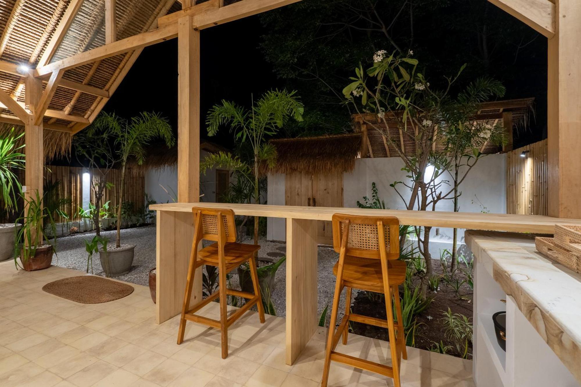 Villa Kelapa Kucing Gili Air Eksteriør billede