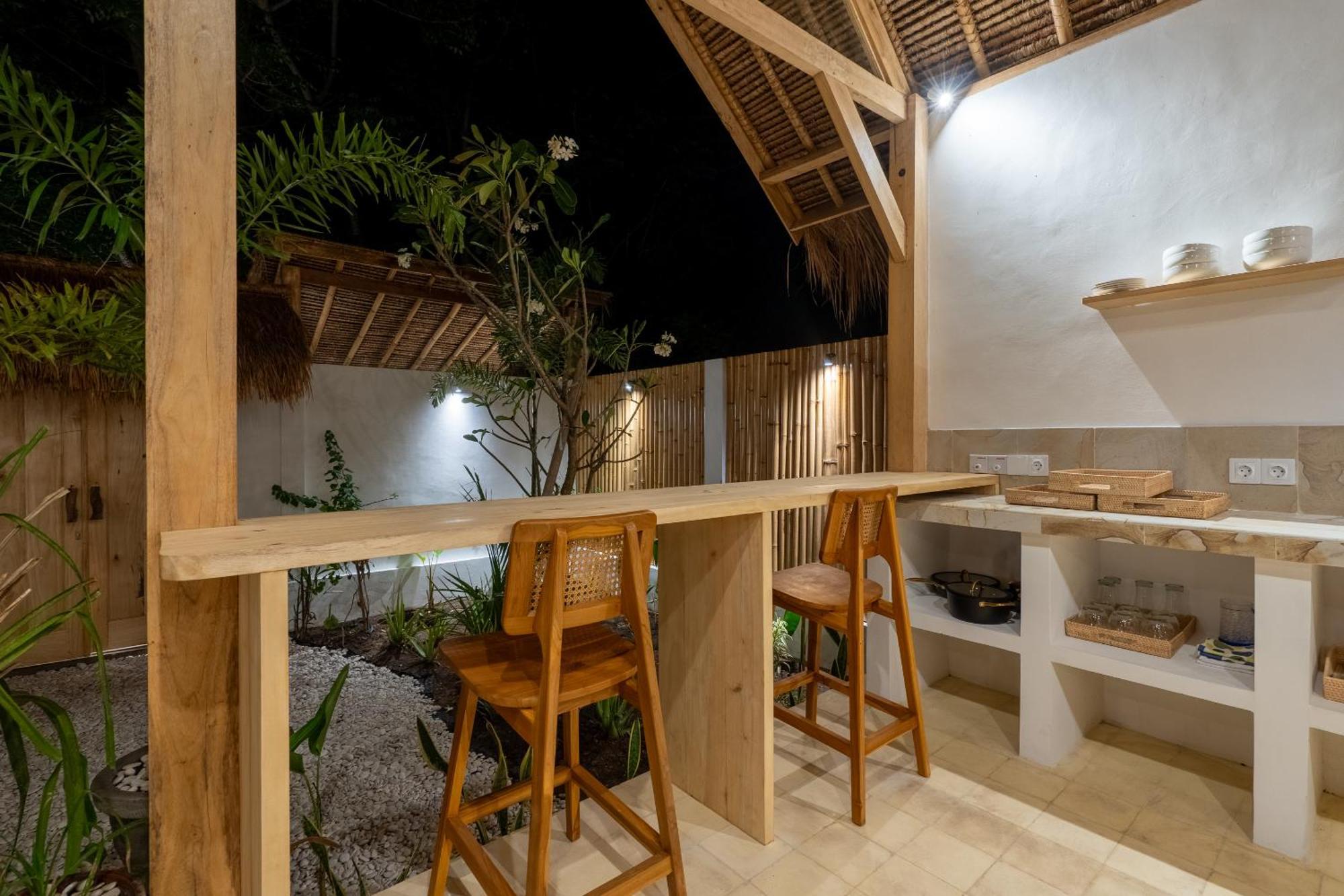 Villa Kelapa Kucing Gili Air Eksteriør billede