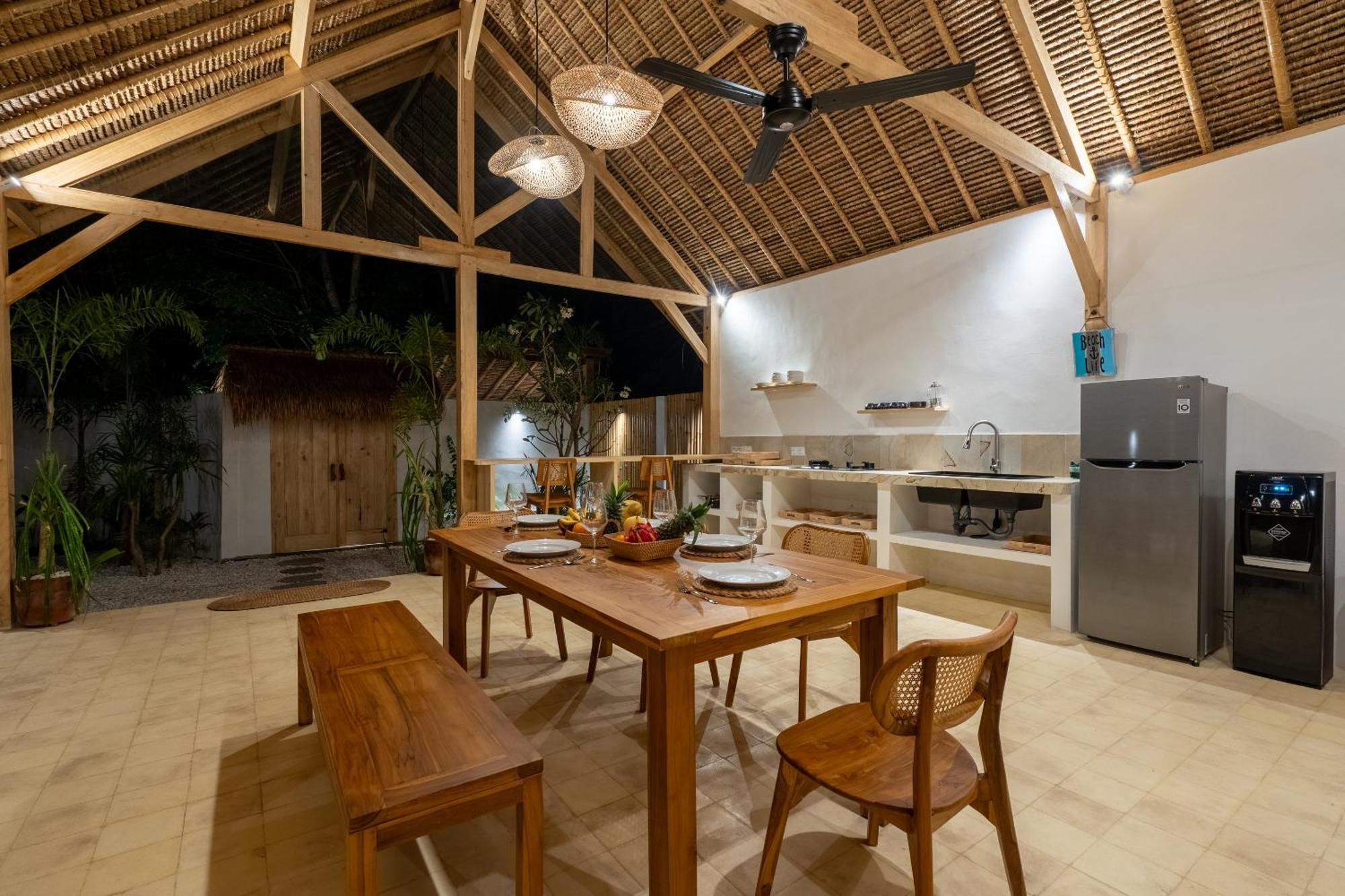 Villa Kelapa Kucing Gili Air Eksteriør billede
