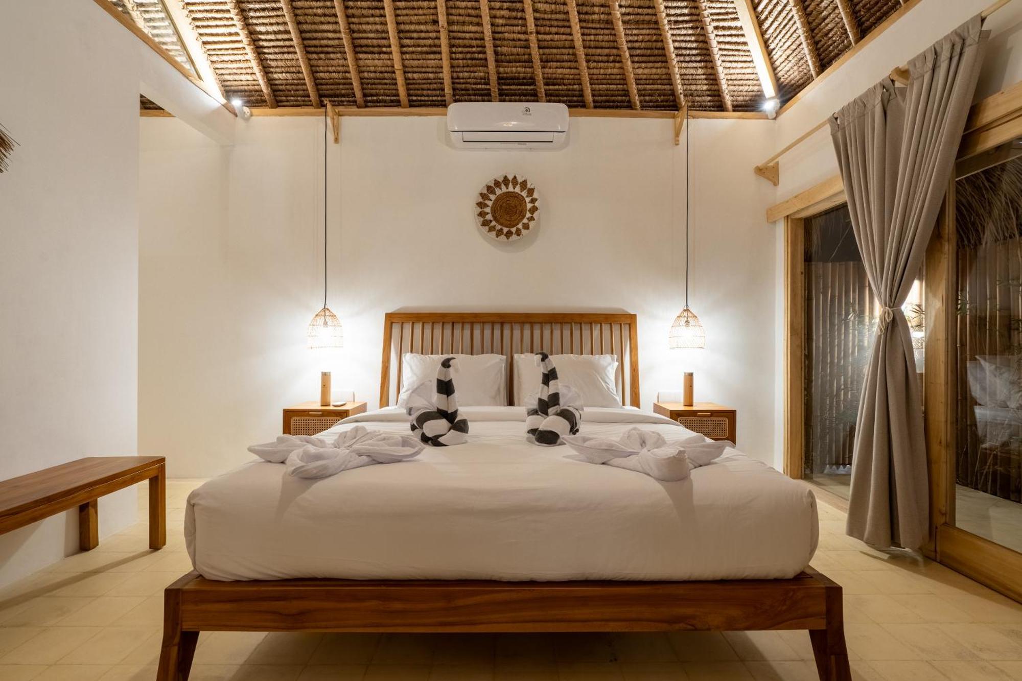 Villa Kelapa Kucing Gili Air Eksteriør billede