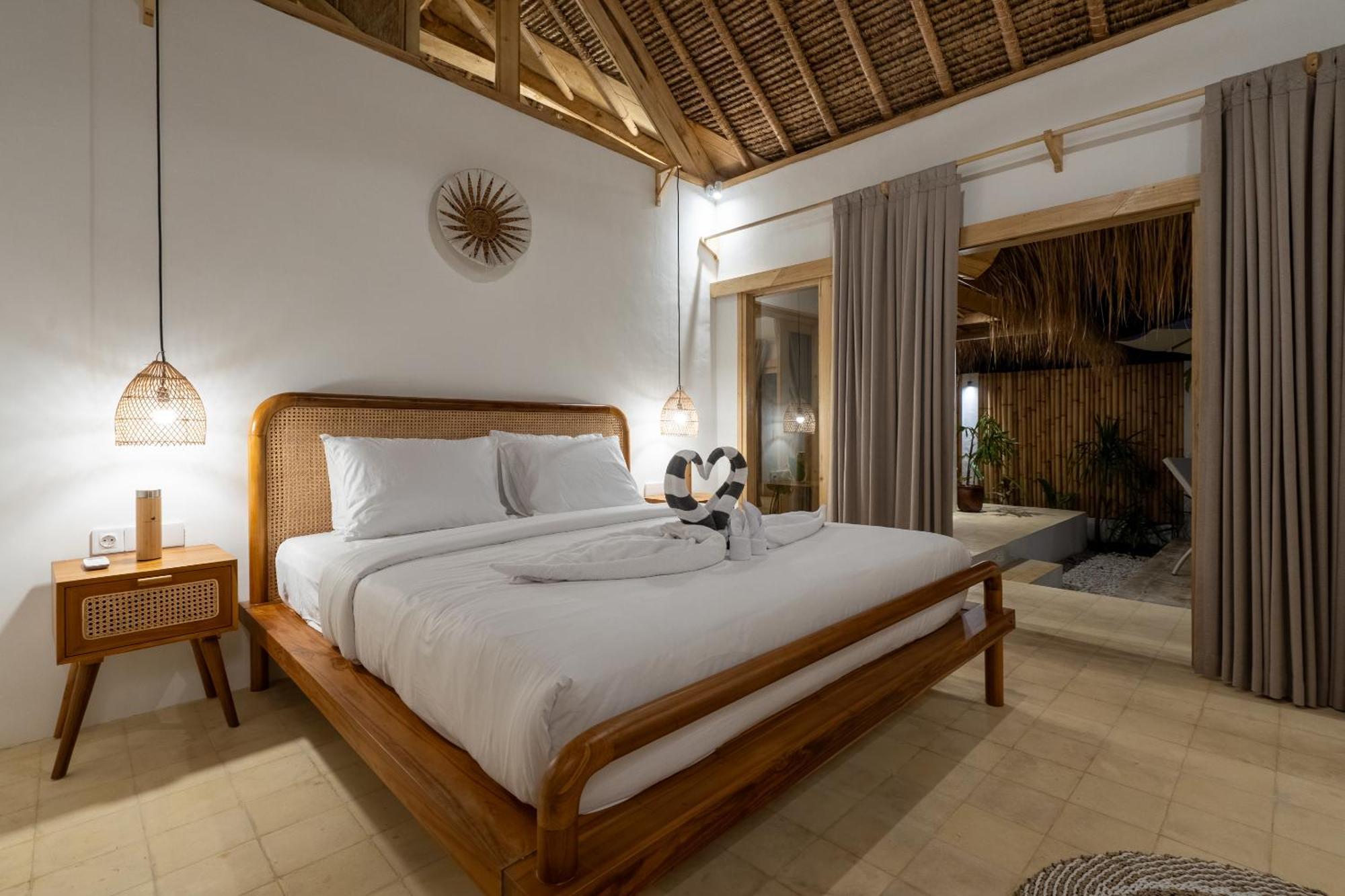 Villa Kelapa Kucing Gili Air Eksteriør billede