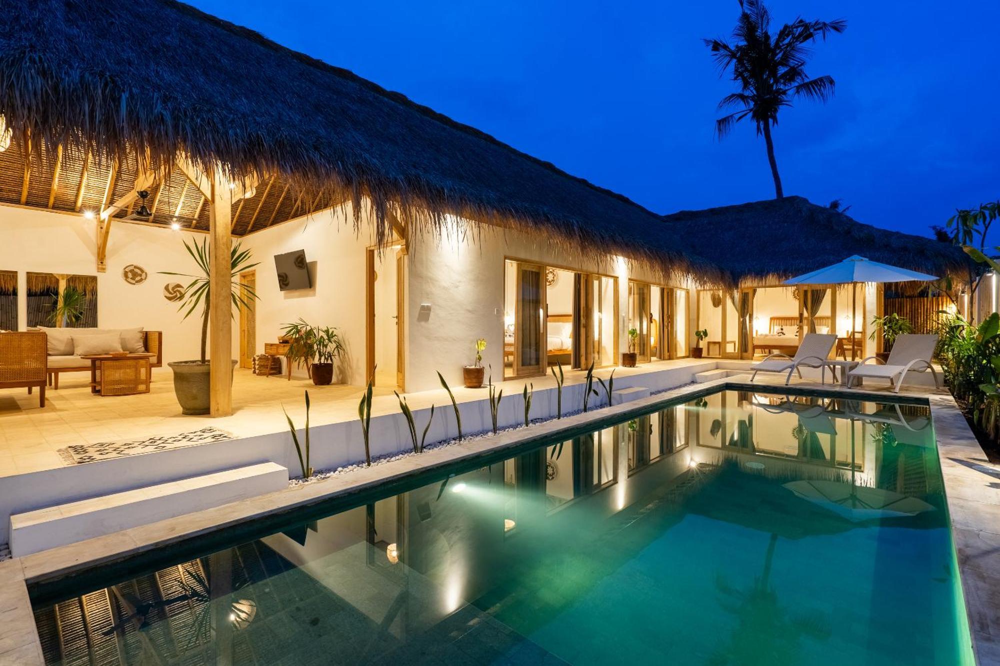 Villa Kelapa Kucing Gili Air Eksteriør billede