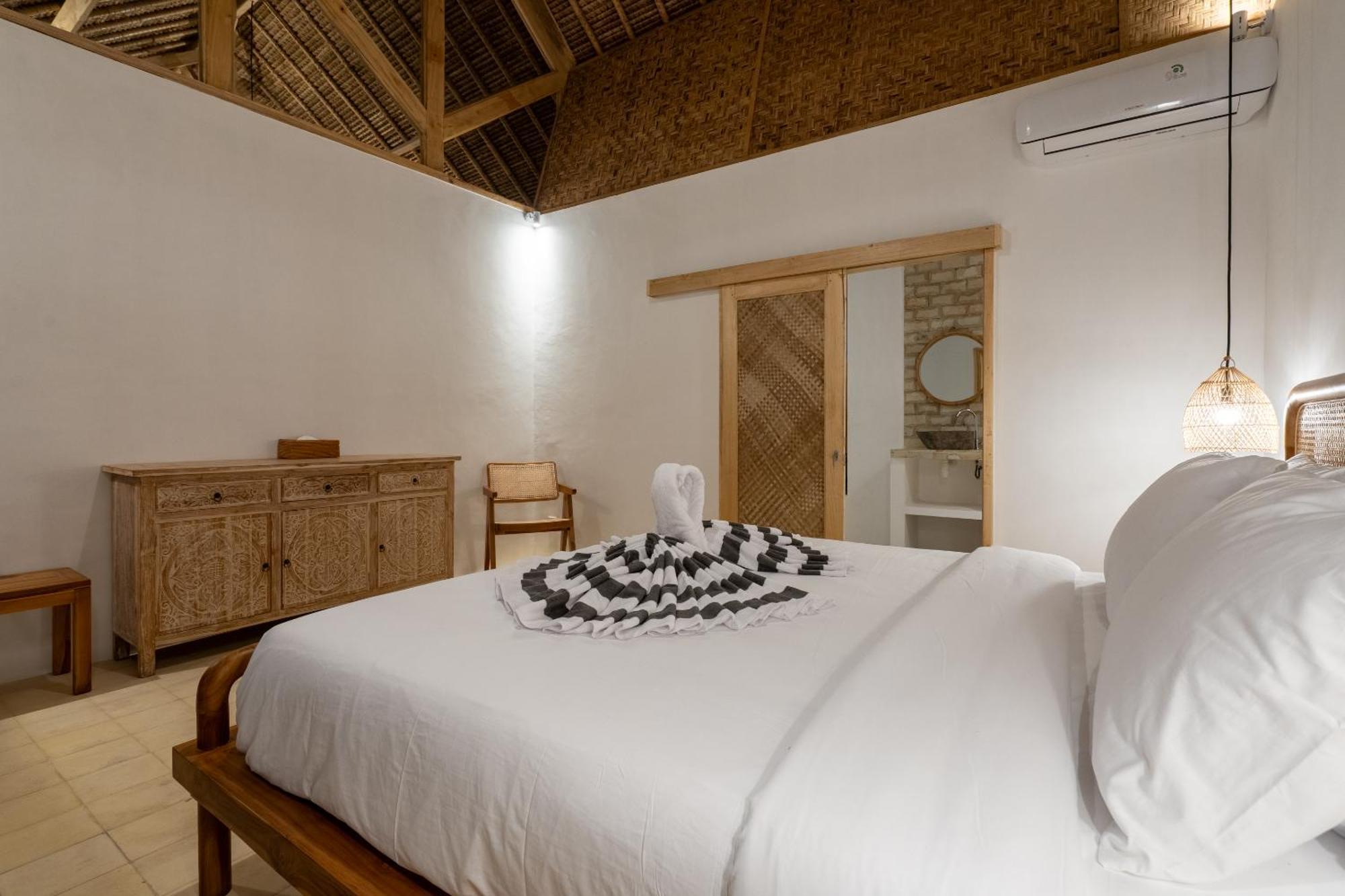 Villa Kelapa Kucing Gili Air Eksteriør billede
