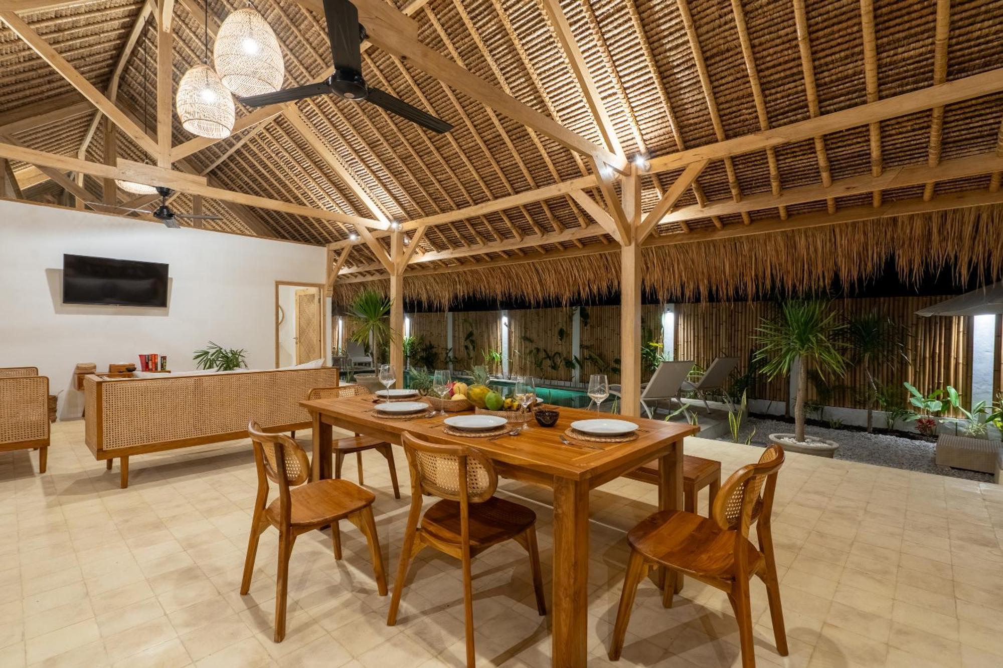 Villa Kelapa Kucing Gili Air Eksteriør billede